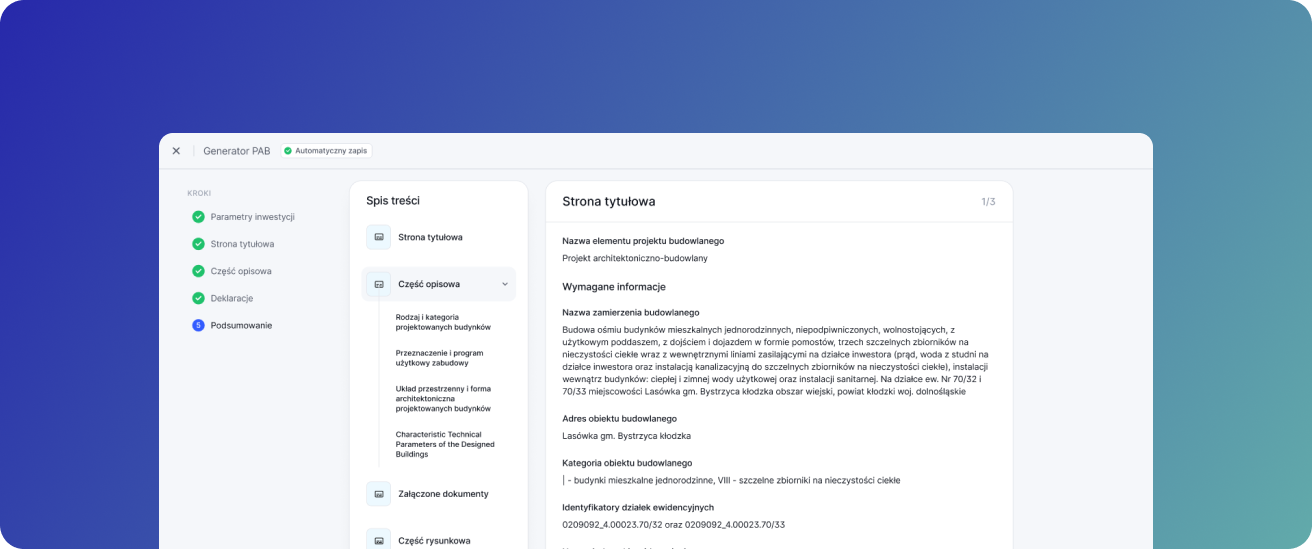 Przykład interfejsu aplikacji